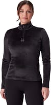 Spyder + Shimmer Bug 1/2 Zip W Black