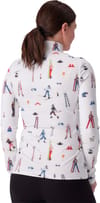 Spyder + Vivid 1/2 Zip W White - 3