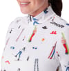 Spyder + Vivid 1/2 Zip W White - 4