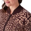 Spyder + Spritz Ski Sweater Jacket W Leopard - 4