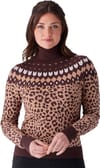 Spyder + Stellar Ski Sweater W Leopard