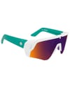 Spy + Monolith Speed Matte White Teal - Happy Gray Green Dark Purple - 5