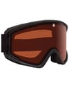 Spy + Crusher Elite Eco Matte Black - Lens Persimmon
