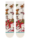 Stance + Flowers And Fields Offwhite