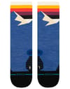 Stance + Divided Lines Crew Blue