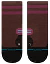 Stance + Light Wool Quarter Dark Brown