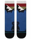 Stance + Light Wool Crew Cobalt Blue