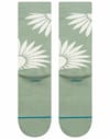 Stance + Radial Burst Crew Sea Green