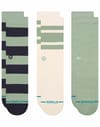 Townie Crew 3 Pack Sea Green + Stance