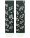 Stance + Pine Brocade Crew Pine