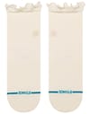 Stance + Ruffle Icon Quarter Ivory