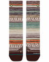 Stance + Ruins Hike Crew Brown
