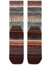 Stance + Ruins Hike Crew Brown - 3