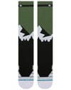 Stance + Divide Ul Wool Snow Black