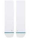 Stance + Static Gripper Crew White