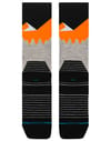 Stance + South Face Hike Light Crew Orange - 3