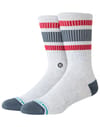 Boyd Pop Stitch Crew Heathergrey + Stance