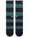 Stance + Caesar Stripe Crew Green