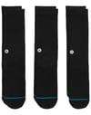Stance + Icon 3 Pack Black/Black