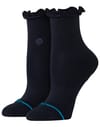 Ruffle Icon Quarter W Black + Stance