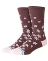Floral Dreams Crew Brown + Stance