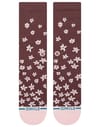 Stance + Floral Dreams Crew Brown