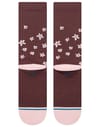 Stance + Floral Dreams Crew Brown - 3