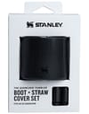 Stanley + The Quencher Boot + Straw Topper - Black - 3