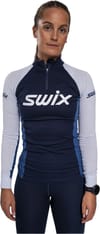 Swix + Racex Classic Half Zip W Dark Navy Lake Blue - 3