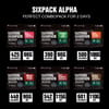 Tactical Foodpack + Pack nourriture Tactical Sixpack Alpha 595g - 8