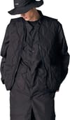 Taion + Military Zip V Neck Down Vest Dark Choco - 5