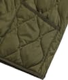 Taion + Military Zip V Neck Down Vest Dark Choco - 9
