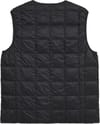 Taion + Crew Neck Button Down Vest Black