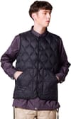 Taion + Military Crew Neck Down Vest Soft Shell Off White