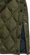 Taion + Military Button Crew Neck Down Vest Dark Navy - 6