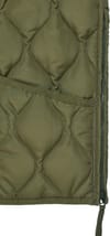 Taion + Military W-Zip V Neck Down Jacket Black - 6
