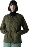 Taion + Military Crew Neck Down Jacket Dark Olive