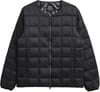 Crew Neck W-Zip Down Jacket Black + Taion