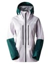 W Summit Stimson Futurelight Jacket Lavender Fog-Ponderosa Green + The North Face