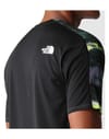 The North Face + M Summit High Trail Run S/S Deep Grass Green Light Painting Print - 7
