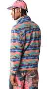 The North Face + M 100 Glacier 1/4 Zip Utility Brown Panorama Print - 4