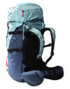 The North Face + W Terra 55 Reef Waters/Shady Blue/Retro Orange