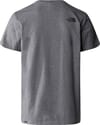 The North Face + M SS Simple Dome Tee TNF Medium Grey Heather