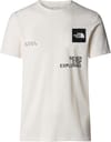 M Foundation Coordinates Graphic Tee Gardenia White-TNF Black + The North Face