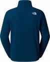 The North Face + M 100 Glacier Full Zip Midnight Petrol