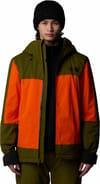 The North Face + M Mount Bre Jacket TNF Orange/Forest Olive - 5