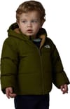 The North Face + Baby North Down Fleece Lined Jacket Forest Olive - 6