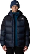 The North Face + M Diablo Down 2.0 Hoodie Shady Blue Black Heather - 4