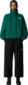 The North Face + W 100 Glacier Half Zip Fleece Evergreen - 4