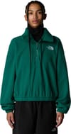 The North Face + W 100 Glacier Half Zip Fleece Evergreen - 5